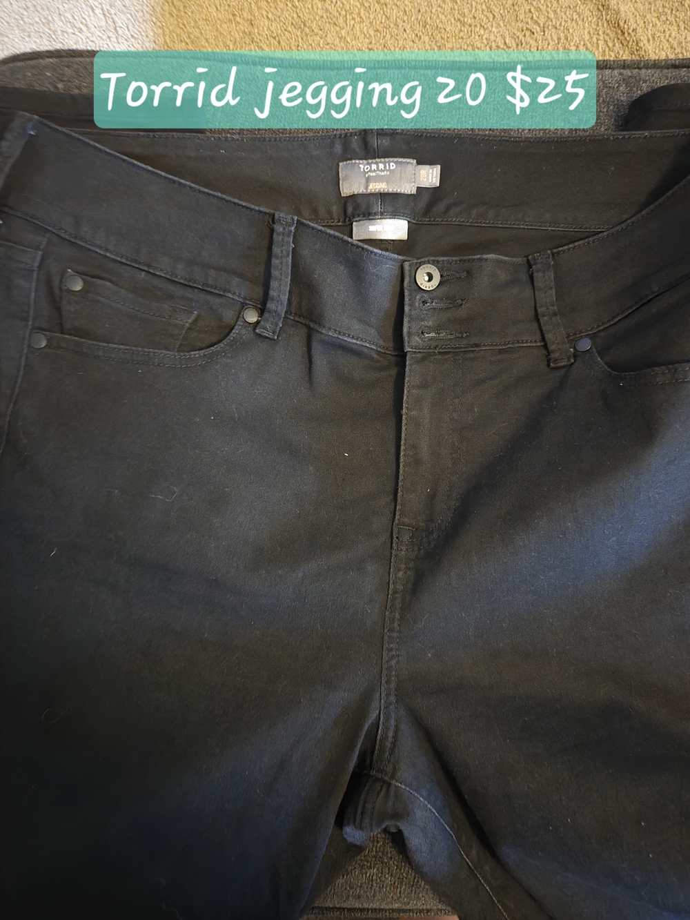 torrid Black Skinny Jegging Jeans